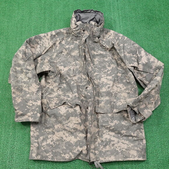 PARKA COLD WEATHER UNIVERSAL CAMOUFLAGE CAMO JACKET PACKABLE HOOD M REG - Picture 1 of 10